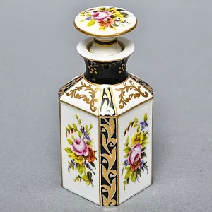 Антикварный Парфюмерный флакон, Edme Samson Франция, конец XIX - начало ХХ века.