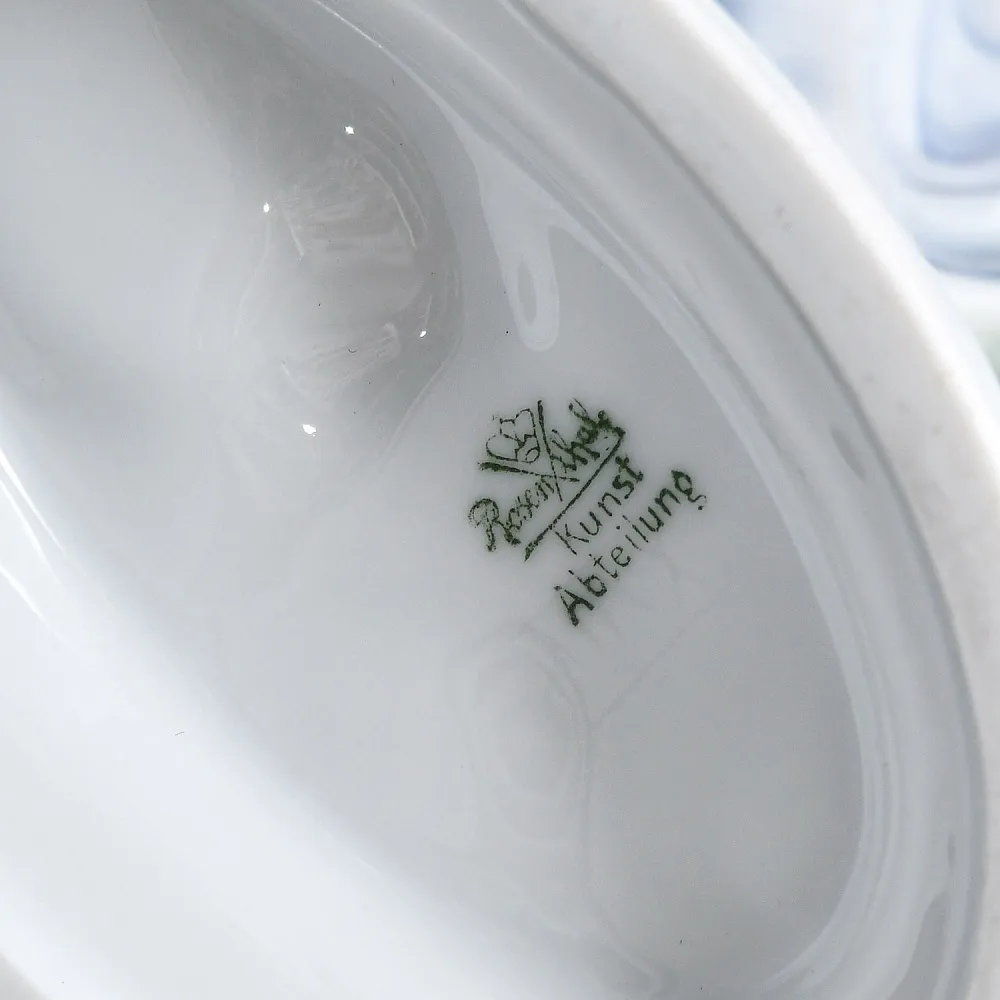 Антикварная Фарфоровая статуэтка «Невеста ветра», Арт Деко, Rosenthal Германия, 1912 - 1914 годы. 