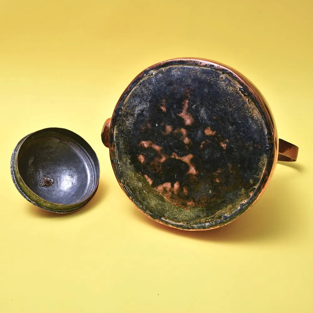 Антикварный Медный Большой Чайник на 12 литров. Германия начало ХХ века.