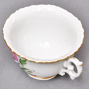 Чайный набор «Мейсенский букет» на 6 персон, Фарфор MEISSEN Германия, 1924 - 1934 годы. 