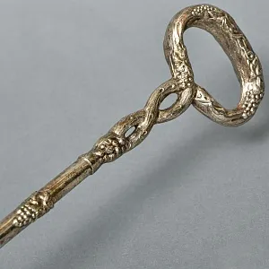 Старинная Винная передача - Подставка для Винных бутылок, Металл Silverpalted, Англия.