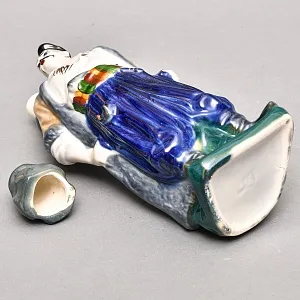 Штоф - Графин - Бутылка - Фарфоровый Флакон «Запорожский Казак», на 0,7 литра.