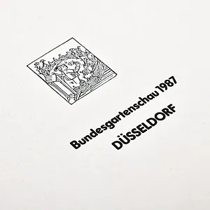 Редкость! Коллекционная Фарфоровая Тарелка - Блюдо «Дворцовый парк -1816 года», Германия -1987 г.