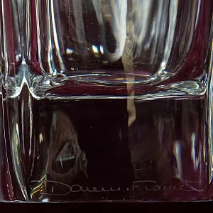 Редкость! Коллекционная Хрустальная Ваза, DAUM, Франция, вторая половина ХХ века.