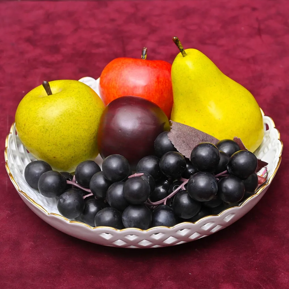 Сервировочная Тарелка - Блюдо - Сухарница «Мейсенский цветок», Фарфор MEISSEN, Германия.