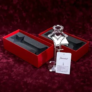 Редкость! Хрустальный Подсвечник БАККАРА / BACCARAT, Фрация, 70 -е годы ХХ века.