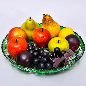 Хрустальное Блюдо - Фруктовница NACHTMANN Германия D-29 см., вторая половина ХХ века.