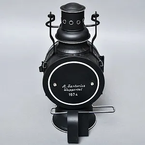 Редкость! Большой Железнодорожный Керосиновый Сигнальный Фонарь, Германия -1974 год.