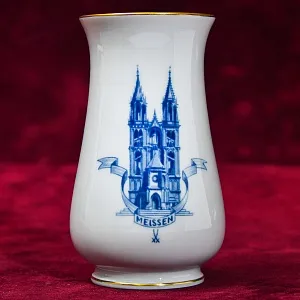 Коллекционная Фарфоровая Вазочка - Карандашница MEISSEN Германия, вторая половина ХХ века.