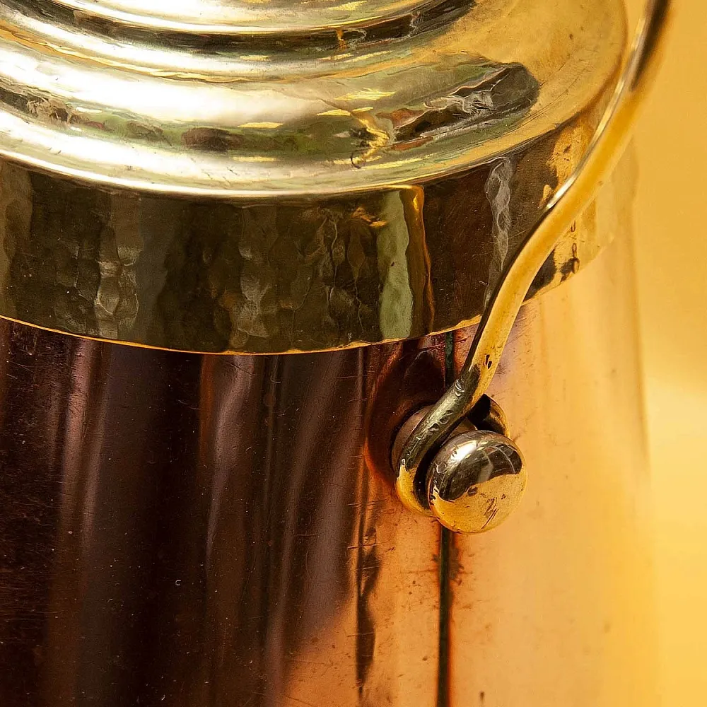 Редкость!!! Антикварное Медное Ведро для Угля - Зольник. Англия начало ХХ века.