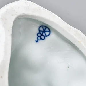 Антикварная Коллекционная Фарфоровая статуэтка «Птица - ГЛУХАРЬ», Hochst Германия начало ХХ века.