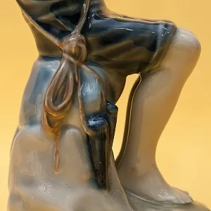 Фарфоровая Статуэтка «Мальчик - Пастух» ROYAL COPENHAGEN,  Дания, 50 -е годы ХХ века.