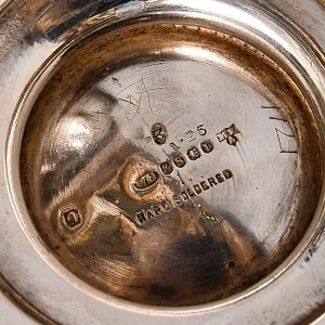 Винтажный Металлический Кофейник - Кувшин на 0,8 л. Silverplated, William Hutton&Sons Англия, начало ХХ века.