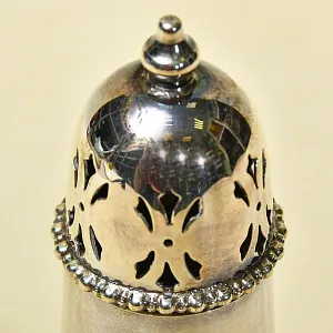 Винтажная Баночка - Емкость для сахарной пудры, Sheffield, Англия середина ХХ века.