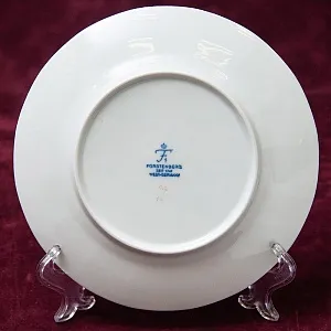 Чайный Сервиз в стиле АМПИР на 12 персон - 42 предмета, Furstenberg, Германия середина ХХ века.