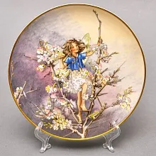 Коллекционная Фарфоровая Тарелка «Cливовая Фея»,  Villeroy&Boch Германия -80 гг.