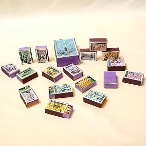 Памятный Сувенирый Набор - Хозяйственные Спички «К.Э. Циолковский», СССР -1966 год.