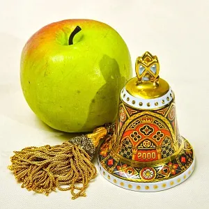 Коллекционный Фарфоровый Колокольчик «Рождество -2000 год», Hutschenreuther Германия.