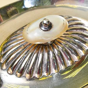 Металлический Заварочный Чайник на 1 л. Silverplate, Англия 50-е годы ХХ века.