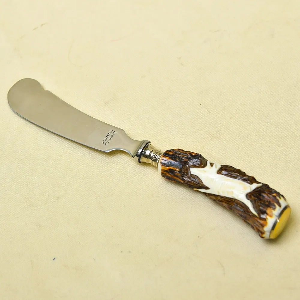 Винтажный Набор для сервировки «Охота» - 4 предмета, SOLINGEN Германия, 50 -е годы ХХ века.