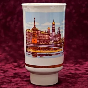 Агитационная! Подарочная Ваза «ВЕТЕРАНУ ТРУДА» Фарфор СССР Дулево -1968 -1970 гг.