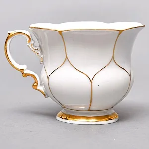 Чайный Набор на 6-ть персон «Белое Золото», Фарфор MEISSEN, Германия - 70-е годы ХХ века.