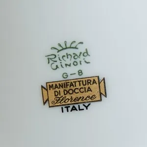 Коллекционный Фарфоровый Заварочный Чайник «ПЕТУХИ», RICHARD GINORI Италия, вторая половина ХХ века.