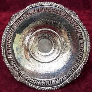 Металлическое Блюдо - Сухарница - Конфетница - Фруктовница, Silverplate, SHEFFIELD Англия, 70 гг.