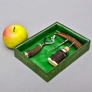 Набор для бара «Охота» - Открывалка - Штопор - Пробка, OTHELLO Solingen, 60 -е гг.