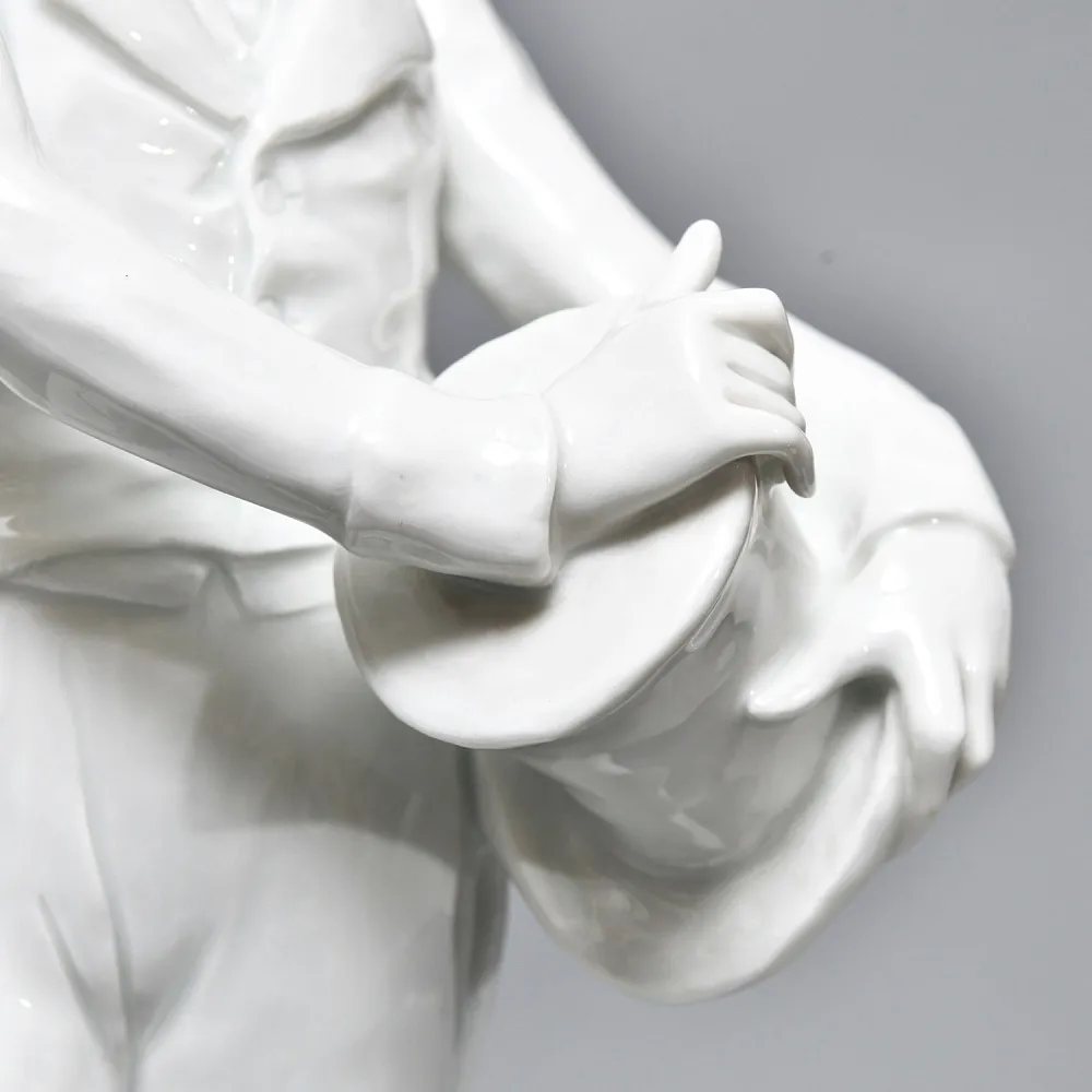 Антикварная Фарфоровая статуэтка «Дама с кавалером. Размолвка», ROSENTHAL Германия - 1926 год. 