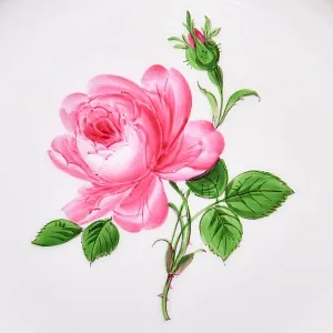 Фарфоровый Чайный Сервиз «РОЗА Мейсена» на 6-ть персон, MEISSEN / МЕЙСЕН Германия. 