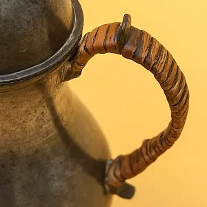 Небольшого размера Антикварный Оловянный Кофейник на 0,6 литра. Бельгия, ХIХ век.