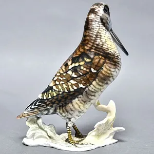 Редкость! Фарфоровая Статуэтка «Птица - Бекас», ROSENTHAL Германия - 40 -е годы ХХ века.