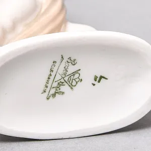 Антикварная Фарфоровая статуэтка «Вестник весны или Мальчик с ромашками», ROSENTHAL Германия - 1923 год.