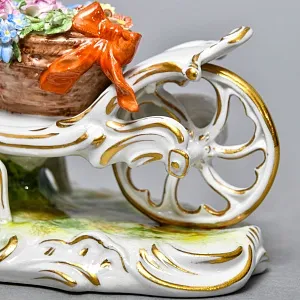 Коллекционная Фарфоровая статуэтка «Маленький Цветочник» Scheibe-Alsbach Германия.