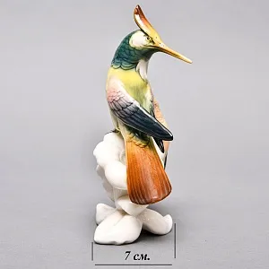 Коллекционная Фарфоровая статуэтка «Птицы. Пара колибри», Karl Ens Германия, первая половина ХХ века.