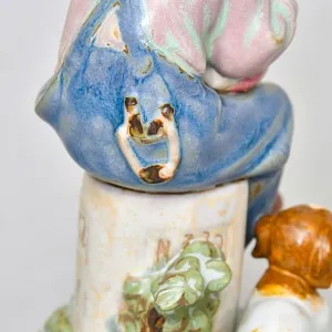 Фарфоровая статуэтка «Хулиган с собачкой», Lladro серия Грес, Испания 1994 - 1998 года.