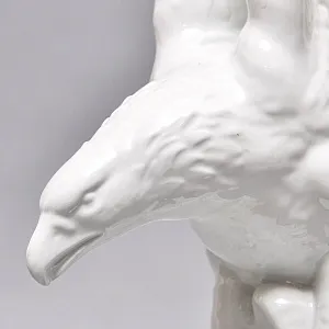 Коллекционная Фарфоровая Статуэтка «Птица. Орел с рыбой», Unterweisbach Германия, 1958 - 1976 годы. 