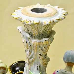 Редкость!!! Большая Фарфоровая Ваза «УРОЖАЙ», PLAUE Германия середина ХХ века.