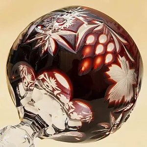 Шесть Бокалов из Цветного Хрусталя «Виноград», NACHTMANN Германия, 60 -е годы ХХ века.