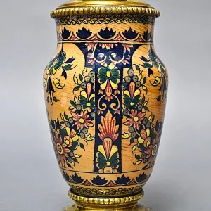 Антикварная Керосиновая Фарфоровая Лампа с Механизмом Hersteller Berlin, Германия 1920 -1925 год.