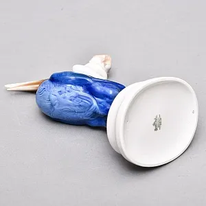 Редкость! Антикварная Фарфоровая статуэтка «Мальчик на тукане», ROSENTHAL Германия - 1919 год.