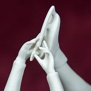 Редкая! Авторская Статуэтка «Фигуристка - Денизе Бильман», фарфор Kaiser, Германия -1979 год.