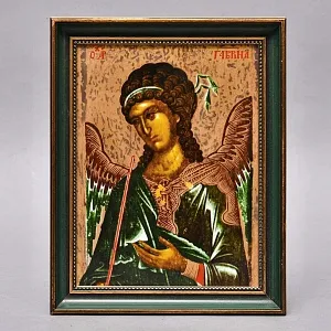 Фарфоровая Икона - Картина - Пласт «Архангел Гавриил», HEINRICH Германия, вторая половина ХХ века.