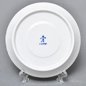  Фарфоровый Кофейный сервиз тет-а-тет «Греческие колонны» 8 предметов, Furstenberg Германия.