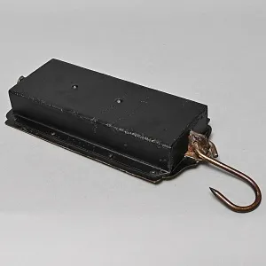 Большие Антикварные Ручные пружинные весы - Безмен на 30 Фунтов, SALTER'S Англия начало ХХ века.