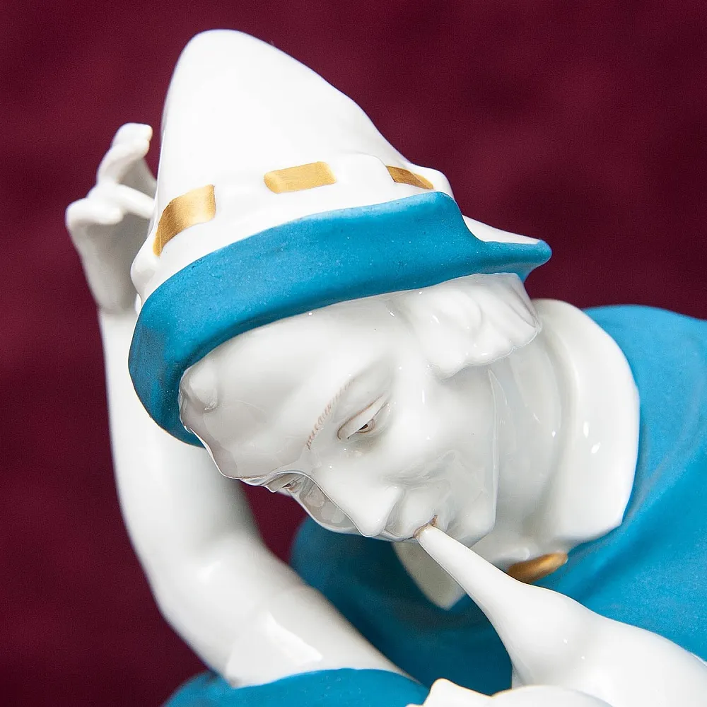 Большая Антикварная Фарфоровая Статуэтка «СЕЛЬСКИЙ ТАНЕЦ», HERTWIG Германия -1914 год.