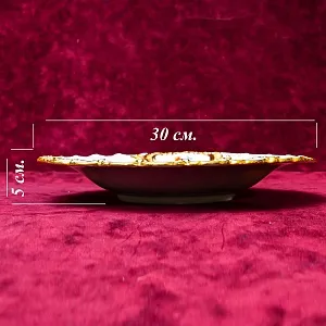 Коллекционное Сервировочное Блюдо - Тарелка, Фарфор MEISSEN Германия -1985 год.