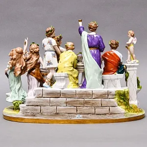 Редкость! Коллекционная Фарфоровая статуэтка «ТРИУМФ», Scheibe-Alsbach Германия, 1962 - 1972 годы. 