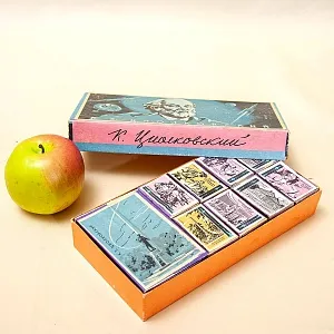 Памятный Сувенирый Набор - Хозяйственные Спички «К.Э. Циолковский», СССР -1966 год.